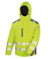 RS331 R331X Result Safe-Guard Dynamic Soft Shell Jacket Fluorescent Yellow colour image